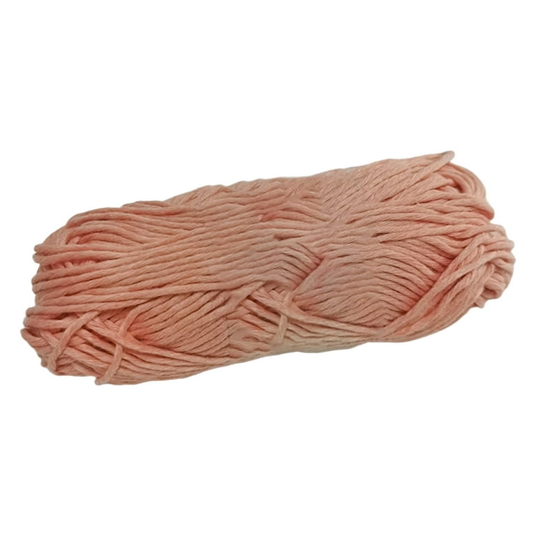 Glow in The Dark Yarn 2 Rolls, for Crocheting DIY Arts Crafts Pink