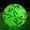 Green, variant on Glow-In-The-Dark Soccer Ball, 8.46 Inches, Size 5, Made Of Pu Leather, Suitable For Indoor And Outdoor Soccer Training And Nighttime Matches, 1 Piece.