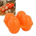 thumbnail image 3 of Boîtes à Ufs Carrées 4 Pcs Réutilisables en Plastique Anti-Chute pour Camping en Plein Air, 3 of 5