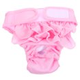 thumbnail image 1 of COMPUKAS Pañales Para Perros En Color Rosa Con Suave Para Mayor Y Protección, 1 of 6