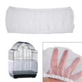 thumbnail image 2 of Pet Products Mesh Bird Catcher Net Cover Shell Skirt for Bird Cages Size L (White), 2 of 3