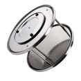 thumbnail image 2 of Yuarrent Bandeja de especias giratoria de 360 ​​grados de 2 niveles, soporte para especias de cocina de acero inoxidable Organizadores de utensilios de cocina, 2 of 6