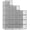 Gray, variant on Black Plastic Stackable Shoe Storage Boxes 15 Pack