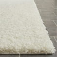 thumbnail image 3 of SAFAVIEH Laguna Neven Plush Solid Shag Area Rug, Ivory, 6'7" x 9'6", 3 of 3