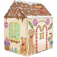 thumbnail image 6 of Easy Playhouse BIG KIT - Gingerbread Arts & Crafts Cardboard Play House for Kids 3 and up - EASY to assemble, 6 of 8