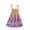 Orange, variant on Toddler Baby Girls Kids Strap Princess Party Tutu Dress Sleeveless Flower Rainbow Sundress