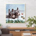 thumbnail image 4 of A1313 Resina Diamante Serie Animal Burro Diamante 30*30CM, 4 of 9