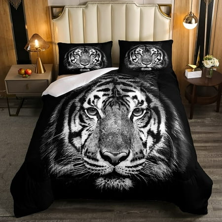 Set 3d Animal Theme Decor Comforter, Safari Twin Bed Set