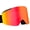Black frame red film, variant on Yihuala Double Layers Ski Goggles Snowboard Goggles Protections Snow Goggles for Outdoor Sport