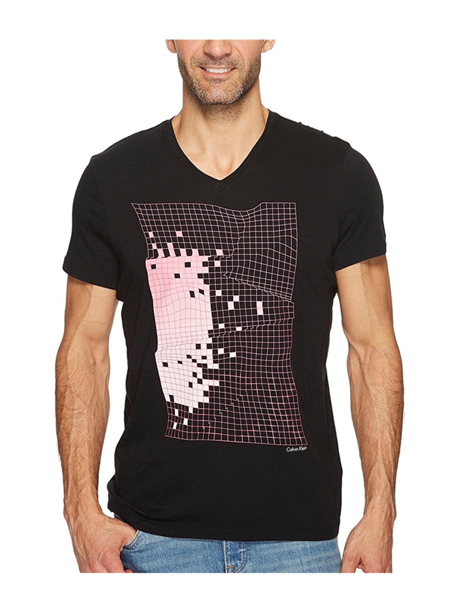 Calvin Klein - Calvin Klein Mens Print Graphic T-Shirt - Walmart.com ...