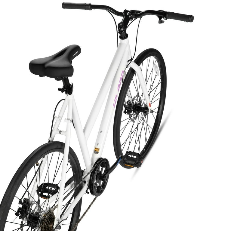 HILAND Unisex Commuter Road Bike 7-Speed Shimano, Mechanical Disc HILAND Unisex Commuter Road Bike 7-Speed Shimano, Mechanical Disc