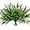 Purple, variant on Zukuco 4 Bundles Artificial Plants Outdoor, UV Resistant Faux Monkey Grass Greenery Stems No Fade Faux Plastic Flowers Shrubs for Home Weddings Garden Porch Front Patio Office Decor (Yellow)