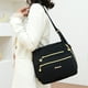 thumbnail image 4 of Bolsa de hombro multiusos Casual Lady Shopping Bag impermeable para el trabajo (negro) JShteea Para Estrenar, 4 of 8