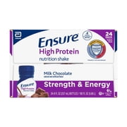 (3 pack) Ensure High Protein Nutrition Shake, Milk Chocolate, 8 fl oz, 24 Count