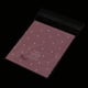 thumbnail image 4 of 100pcs Etiqueta engomada galleta Envolturas de galleta Empaquetado Bolsas de puntos rosados Colco Bolsas de plástico, 4 of 8