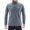 Grey, variant on Mens Sun Protection Jacket Full Zip Up Jacket for Men Lightweight Solid Fall Windbreaker Running Jackets With Pockets
