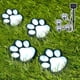 thumbnail image 1 of White Lámpara de decoración solar con forma de pata LED para exteriores, luces solares con estampado de pata de perro, gato, para patio, pasarela, jardín, camino, césped, iluminación de, 1 of 4