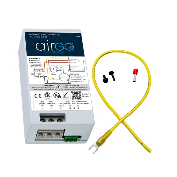 Protección de motor inverso Soft Starter AIRGO AC 8-16 A