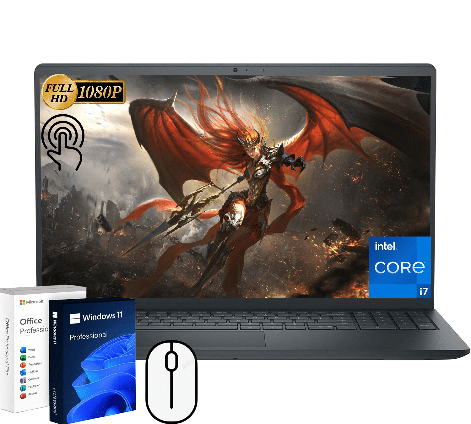 Dell Inspiron 16 5620 Laptop- 16.0-inch 16:10 FHD+ (1920 x 1200