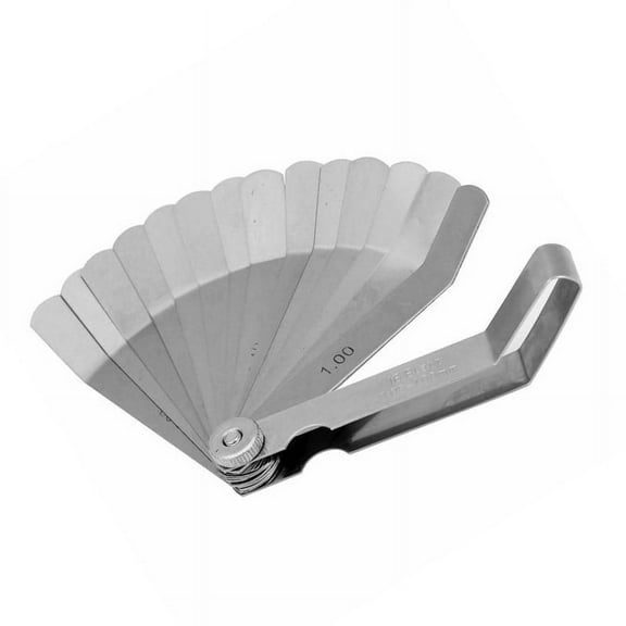 Stainless Steel Plug Gap Valve Feeler Gauge Measuring Tool Set 102Mm