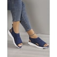 thumbnail image 5 of Women's Fashionable Knitted Sports Sandals With Ventilation And Breathability For Summer Outdoor Activities, 5 of 5