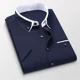 thumbnail image 1 of TFETTER, camisa de negocios de verano para hombre, camisa de manga corta con botones, camisas informales con cuello vuelto, ropa para hombre de talla grande 5XL, 1 of 5