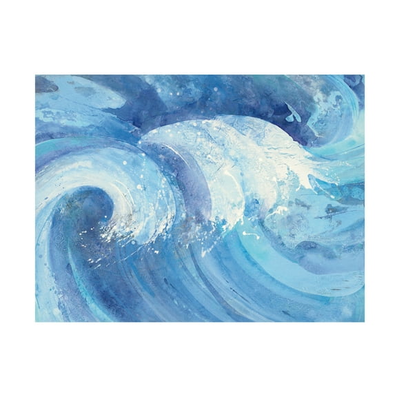 Trademark Fine Art 'The Big Wave' Canvas Art by Albena Hristova