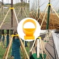 thumbnail image 5 of 10Pcs Tree Support Frame Anti-skid Easy to Install Strong Construction Plastic Large Tree Growing Support Stakes Home Supplies-C, 5 of 8