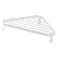 thumbnail image 3 of Sink Dish Drainer Coated Steel Kitchen Sponge Holder Tool Corner Sink Sponge Drainer White, 3 of 5