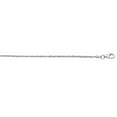 thumbnail image 2 of JewelStop 925 Sterling Silver Rhodium Plated 1.7 mm Sparkle Chain Necklace, Lobster Claw - 24 Inches, 4.5gr., 2 of 6