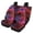 Abstract Colorful Print, variant on Uourmeti Cow Print Faux Fur Pattern Car Seat Covers Breathable Car Seat Covers Full Set Interior Accessories Polyester Car Seat Protector Cushion Fit for Cars Trucks