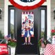 thumbnail image 1 of 4th of July Gnome Door Hanging Banners USA Independence Day Patriotic Wall Door Decor Red White Blue Star Stripe Non woven Fabric Hanging Decoration, 1 of 6