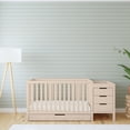 thumbnail image 2 of Carter's by DaVinci Colby 4-in-1 Convertible Crib & Changer Combo, in Washed Natural, 2 of 2