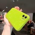 thumbnail image 3 of Compatible with iPhone 15 Pro Max Glitter Neon Case,Cute Bling Thin Slim Shockproof TPU Sparkly Cover for Women Girl for 15 Pro Max Phone Case 6.7"-Hot Pink, 3 of 12