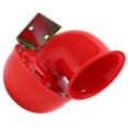 thumbnail image 5 of Car Horn 150db Red Air Horn Electric Bull Horn Cow Sound Metal Horn for Truck Train Boat Motorcycle Car, 5 of 5