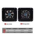 thumbnail image 4 of 12V Ventilation Exhaust Fans For RV Trailer Caravan Side Air Outlet Fridge Vent With Fan Strong Wind Silent Car Styling ,Long Lasting, 4 of 7