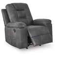 thumbnail image 3 of Signature Design by Ashley Shadehille Gray Recliner, 3 of 10