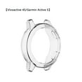 thumbnail image 1 of Langgg Watch Cover Wrist Smart Watch Case Sport Protector, Transparent White, Replacement for Vivoactive 4S/Garmin Active S, 1 of 6