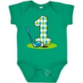 thumbnail image 3 of Inktastic Argyle Golf 1st Birthday Boys Baby Bodysuit, 3 of 5