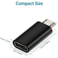 thumbnail image 5 of 4pack Micro USB Male to Type C Female Charging Adapter Converter Connector USB-C, 5 of 7