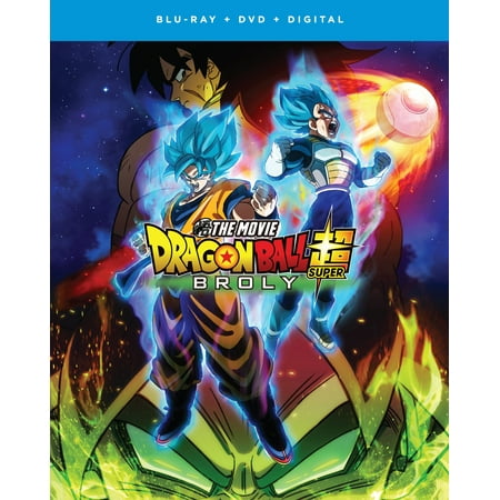 Dragon Ball Super: Broly - The Movie (Blu-ray + DVD + Digital (Best Blu Ray For Mac)