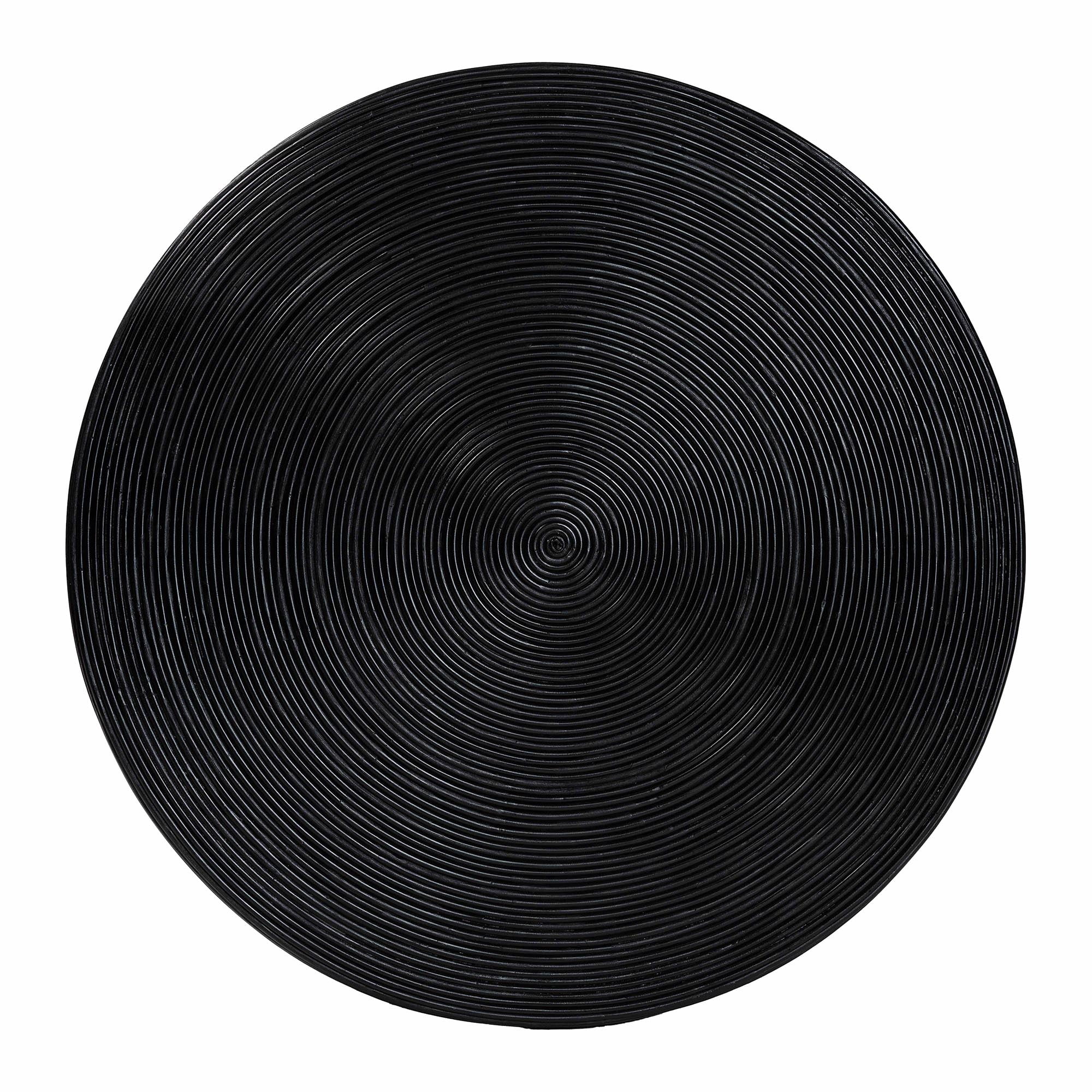 bali & pari Tokyo Coastal Coffee Table, 39"W, Black
