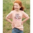 thumbnail image 4 of Big Sister Shirt for Baby Toddler & Youth Girls Cowgirl Boots Tee, Peach Shirt, 12M, 4 of 8