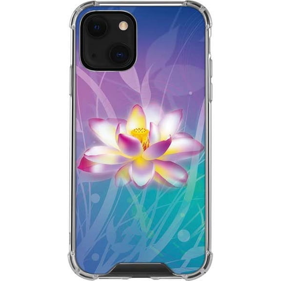 Skinit Floral Patterns Lotus iPhone 14 Plus Clear Case