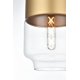 thumbnail image 5 of Lámpara Colgante Elegant Lighting Ashwell Negra Mate Transparente 28 cm, 5 of 8