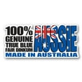 thumbnail image 1 of 100% Aussie Australian - 8" Vinyl Sticker - For Car Laptop I-Pad - Waterproof Decal, 1 of 1