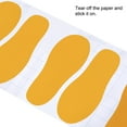 thumbnail image 5 of Unique Bargains Footprint Sticker Shoes Floor Decal Sign Yellow 8x3", 5 of 6
