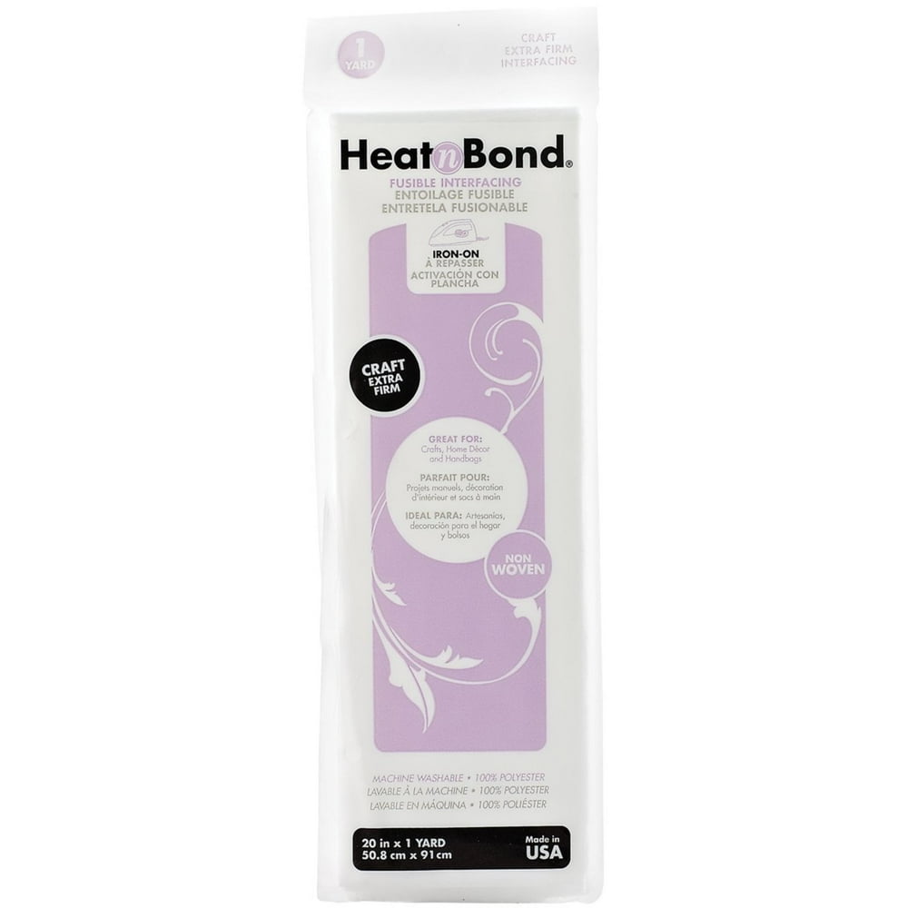 THERMOWEB HeatN Bond Craft Extra Firm IronOn Fusible Interfacing20X36
