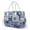 Blue Patchwork Floral, variant on Bulopur Purple Floral Quilted Lunch Bag for Women Insulated Lunch Bags for Women Portable Tote Bags for Work Travel Gift for Colleague