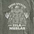 thumbnail image 3 of Jurassic Park - Isla Nublar Grand Opening - Men's Short Sleeve Graphic T-Shirt, 3 of 5